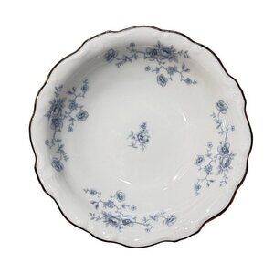 Vintage JOHANN HAVILAND Blue Garland Dessert Fruit Ice Cream Bowls‎ 5 1/8" NEW